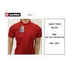 Lotto Dryfit Red T-shirt